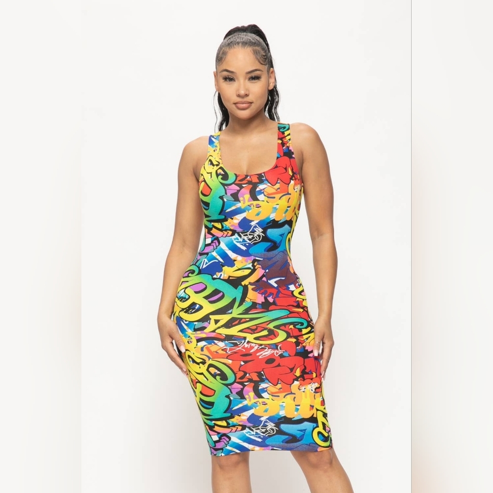 Graffiti Dress